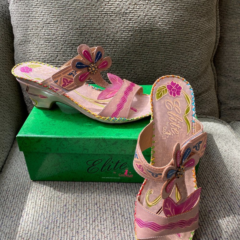 Corkys Elite Sandal Pacific Gray